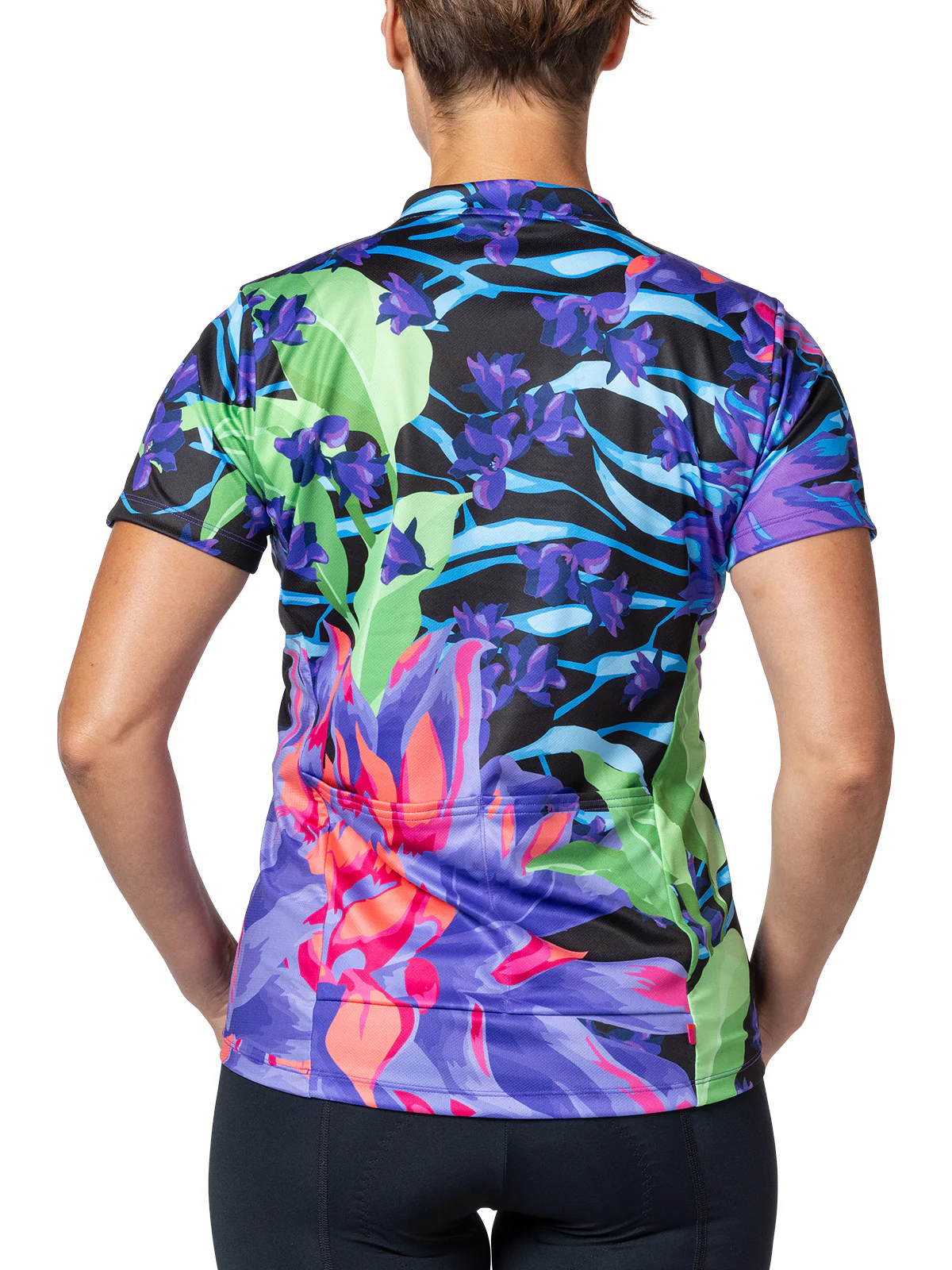 Breakaway Mesh Short Sleeve Bike Jersey Plus - Image 5