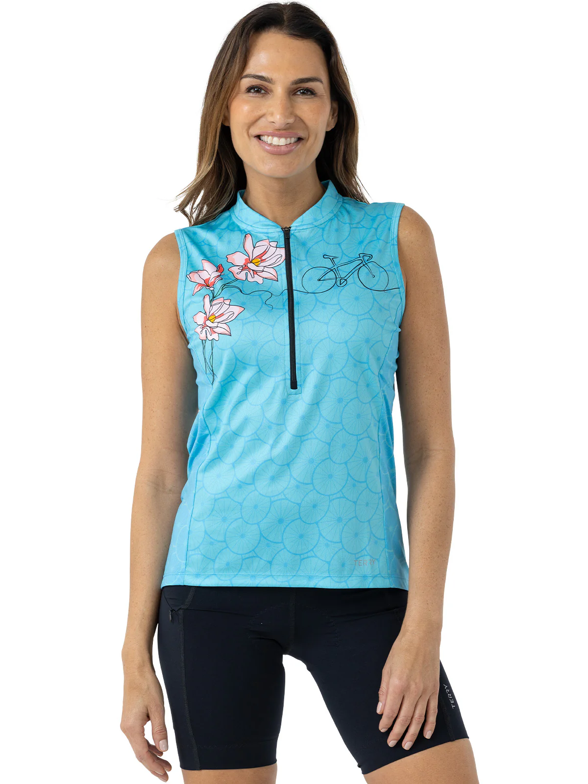 Breakaway Mesh Sleeveless Bike Jersey - Image 16