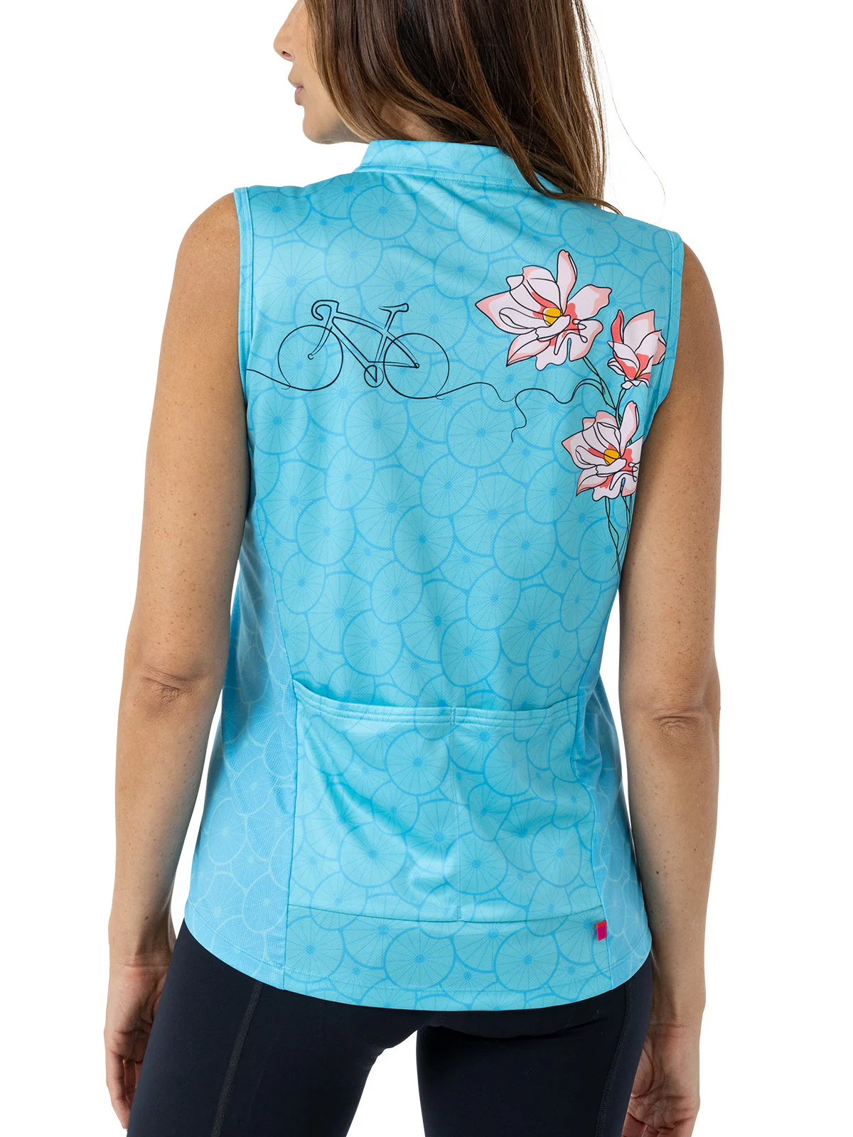 Breakaway Mesh Sleeveless Bike Jersey - Image 17