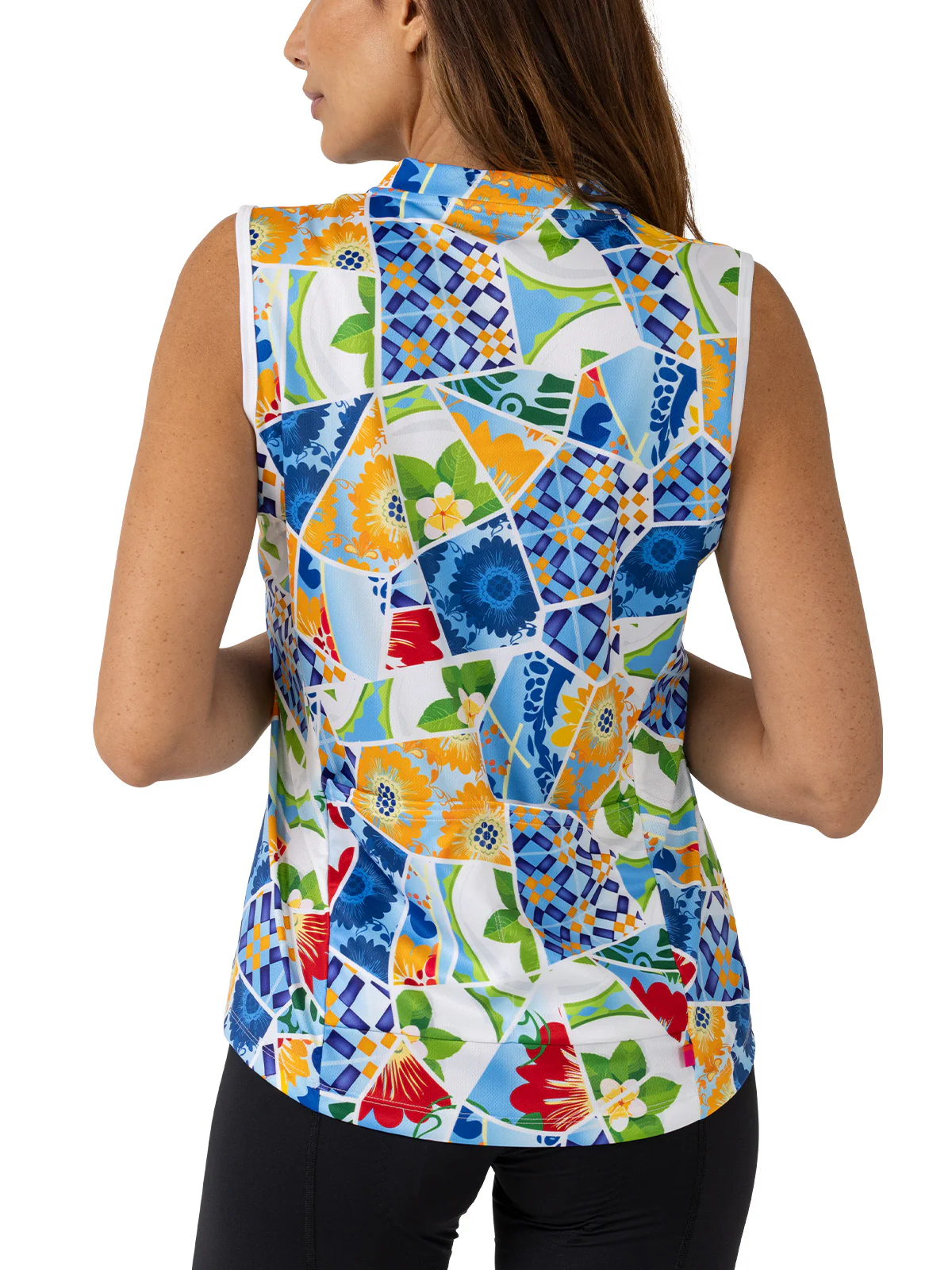 Breakaway Mesh Sleeveless Bike Jersey - Image 2