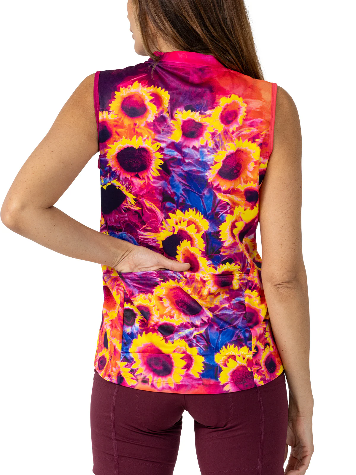 Breakaway Mesh Sleeveless Bike Jersey - Image 5