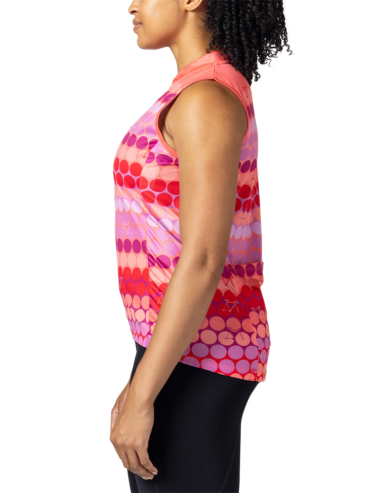 Breakaway Mesh Sleeveless Bike Jersey - Image 3