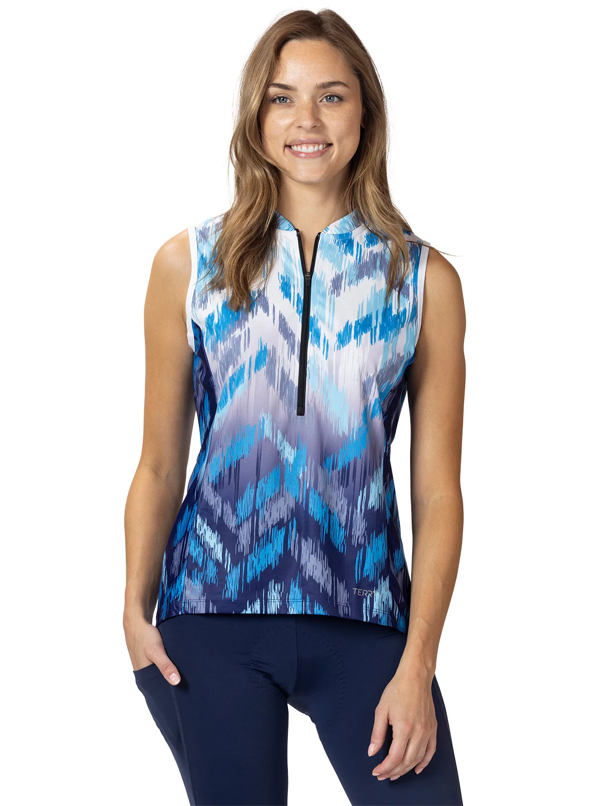 Breakaway Mesh Sleeveless Bike Jersey - Image 5