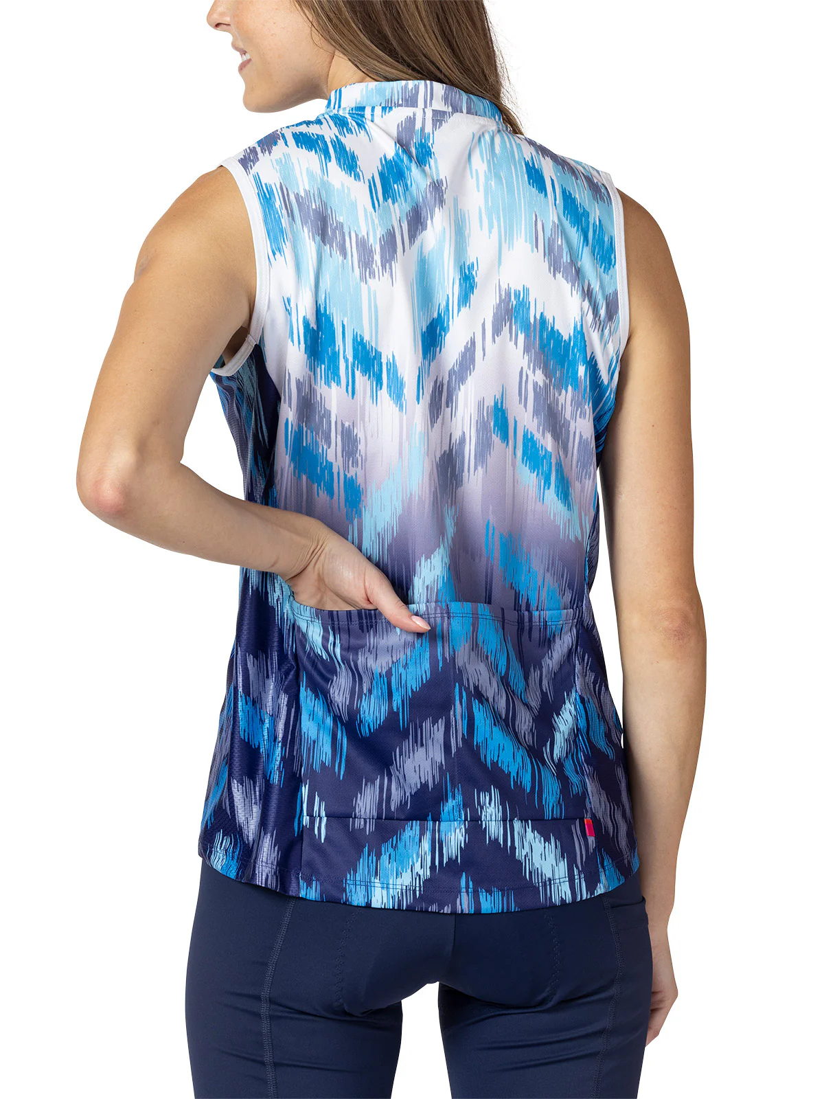 Breakaway Mesh Sleeveless Bike Jersey Plus - Image 10