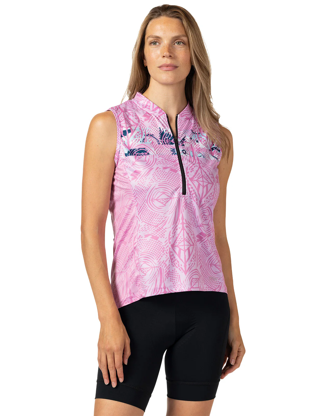 Breakaway Mesh Sleeveless Bike Jersey Plus
