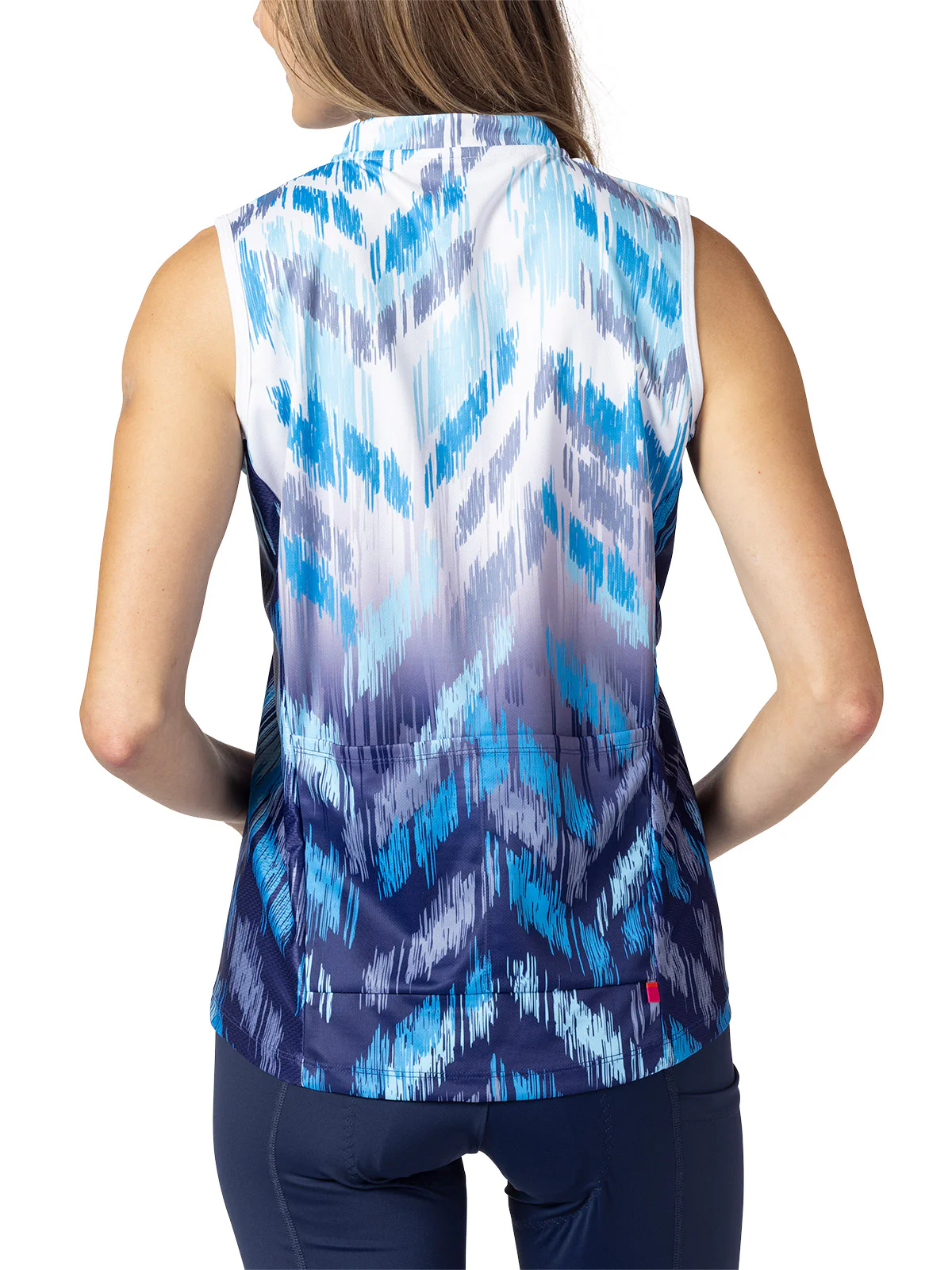Breakaway Mesh Sleeveless Bike Jersey Plus - Image 8