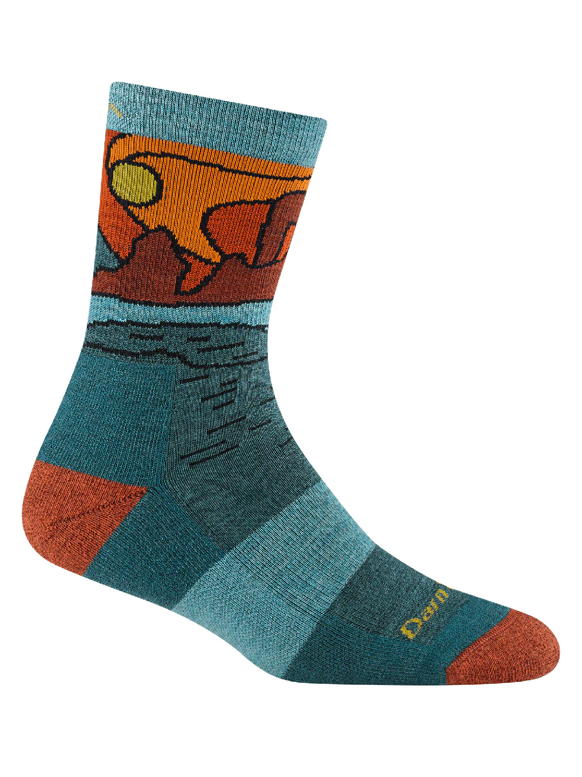 Celeste Micro Crew Midweight Bike Sock - Image 3