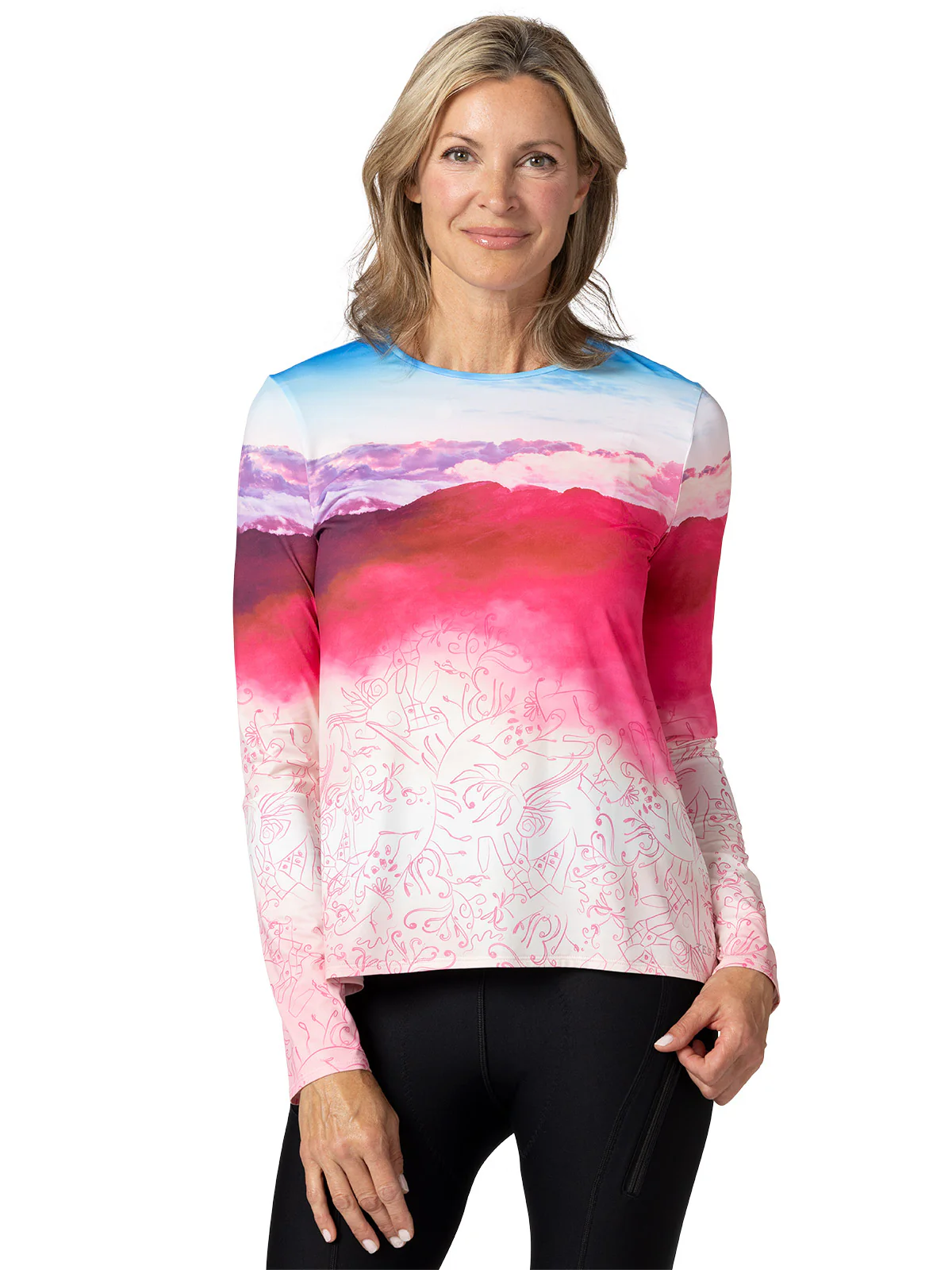Soleil Flow Long Sleeve Bike Top - Image 6