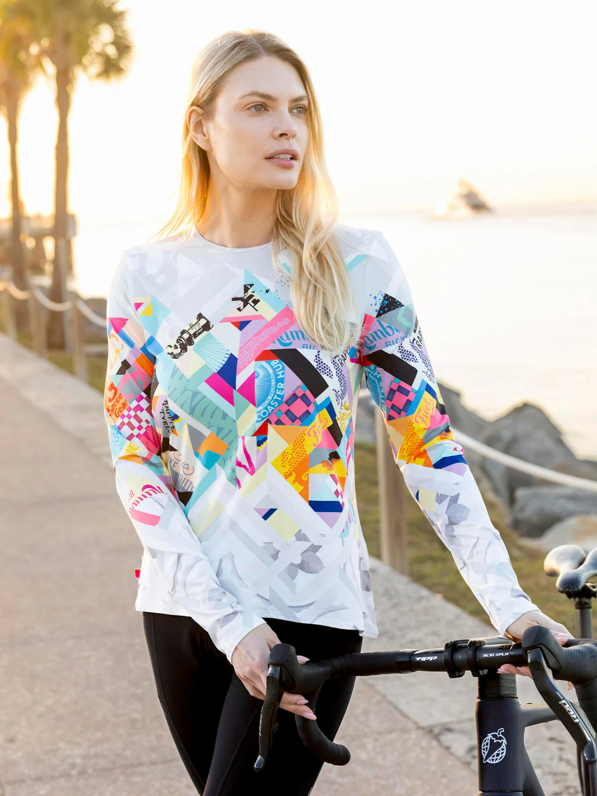 Soleil Flow Long Sleeve Bike Top - Image 13