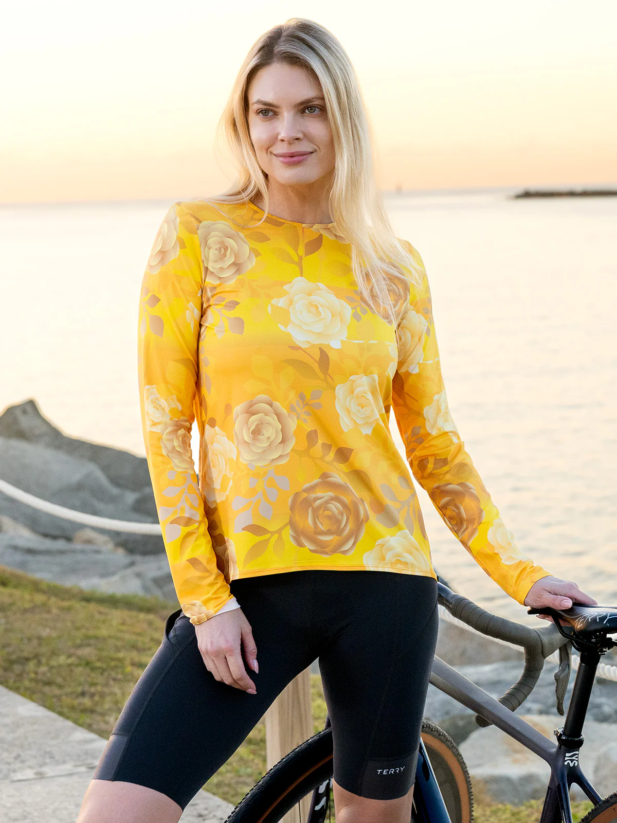 Soleil Flow Long Sleeve Bike Top - Image 3