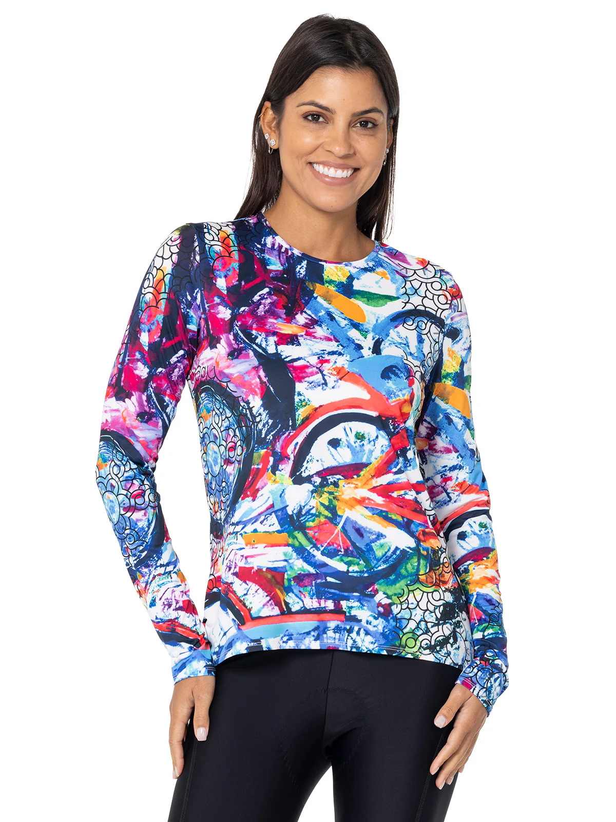 Soleil Flow Long Sleeve Bike Top - Image 37