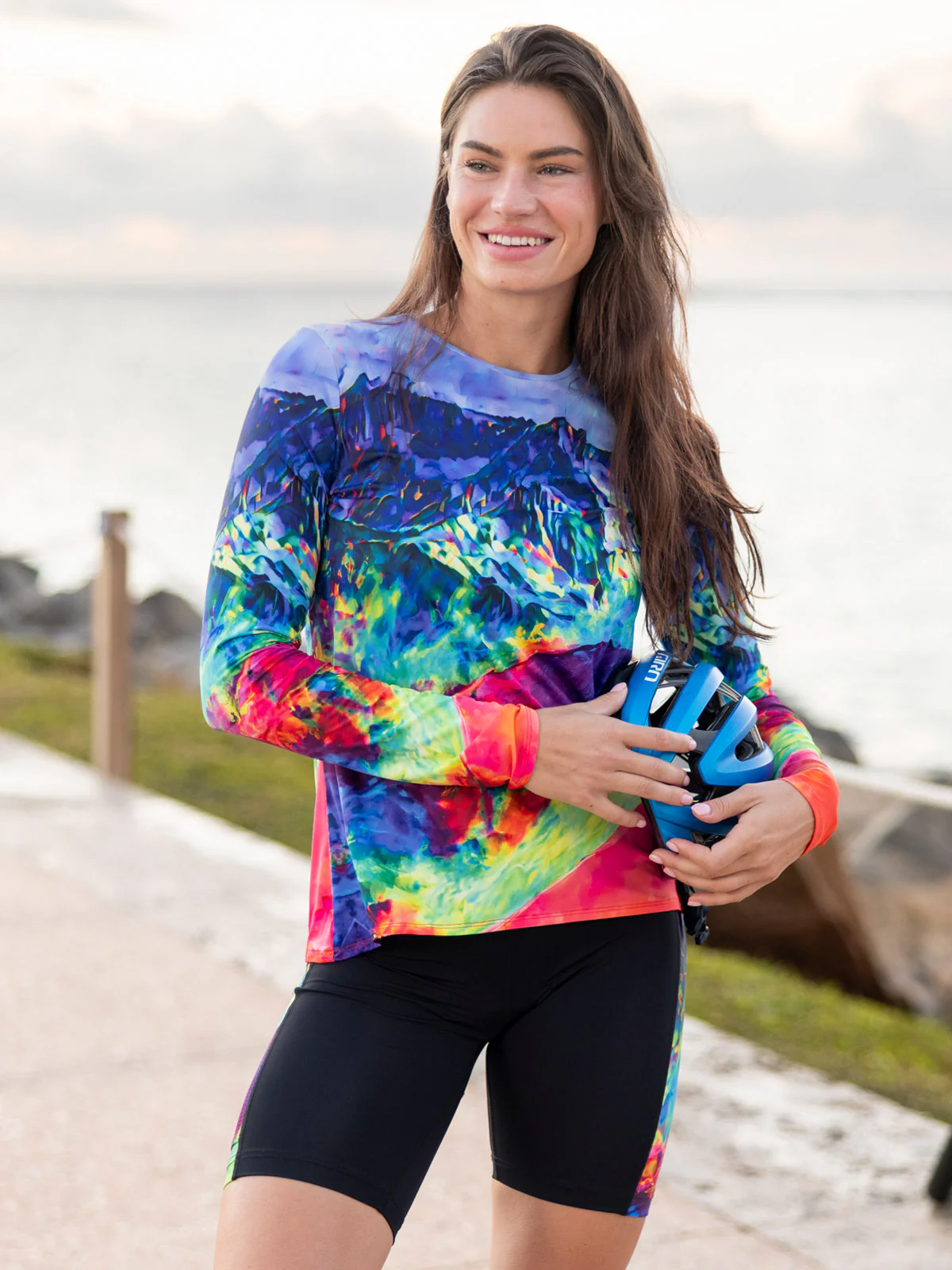 Soleil Flow Long Sleeve Bike Top - Image 7
