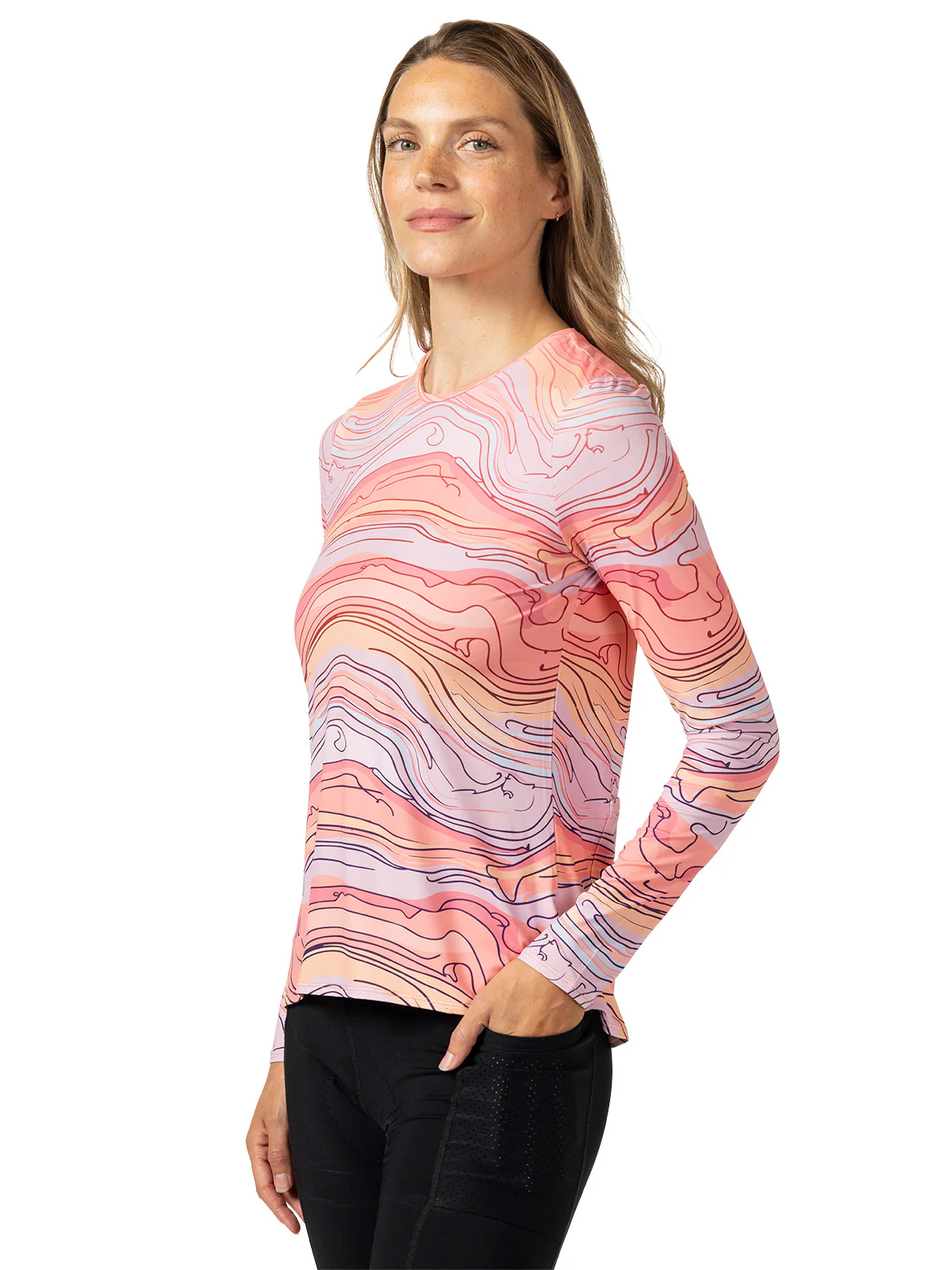 Soleil Flow Long Sleeve Bike Top - Image 15
