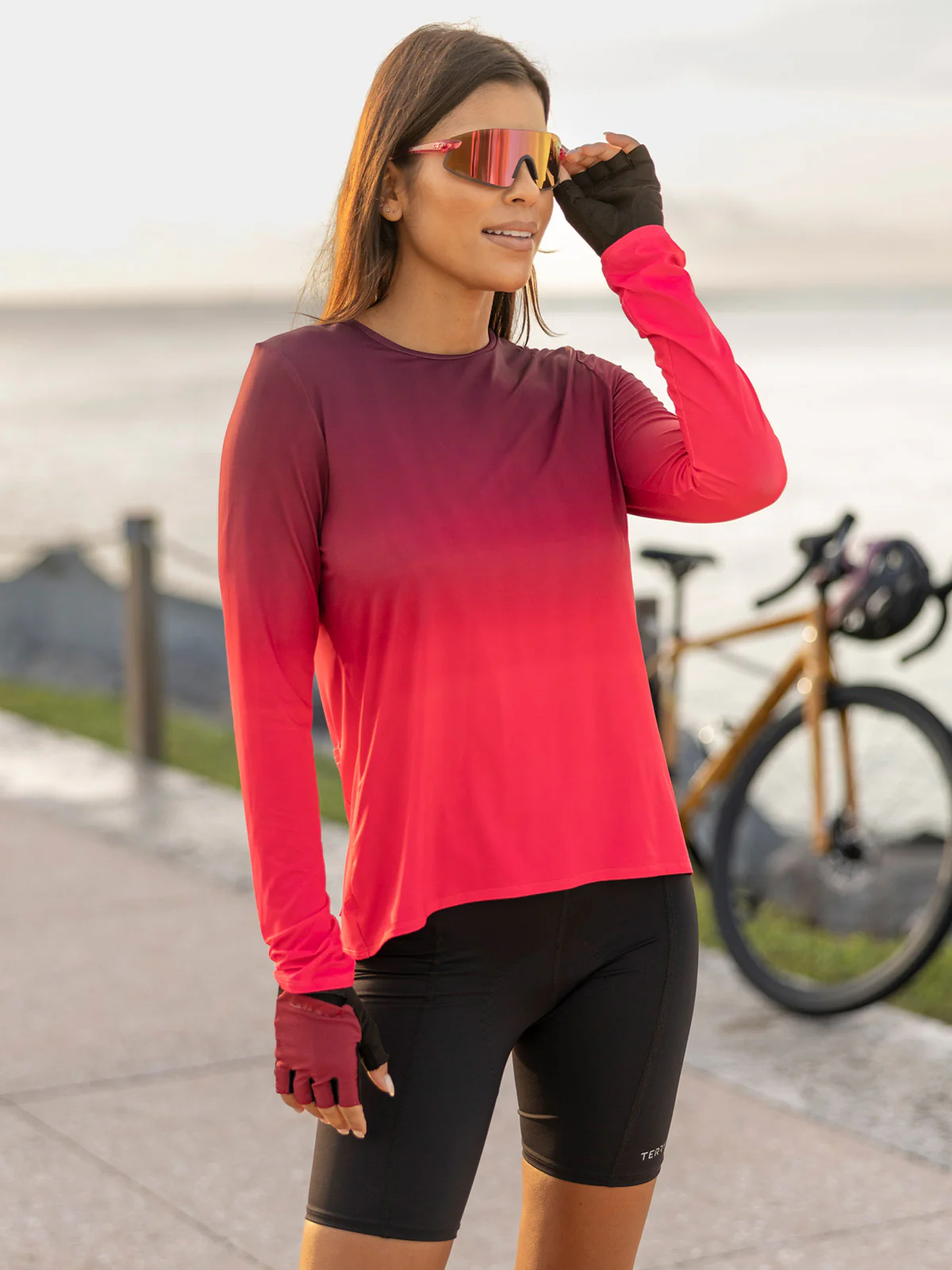 Soleil Flow Long Sleeve Bike Top - Image 35