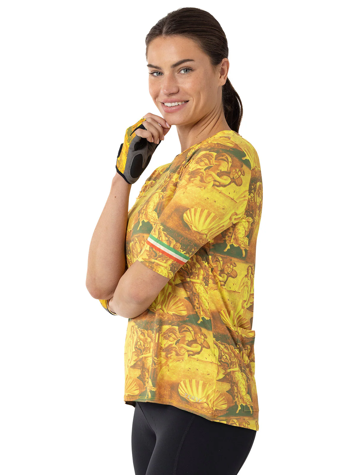 Soleil Flow Short Sleeve Bike Top - Image 3