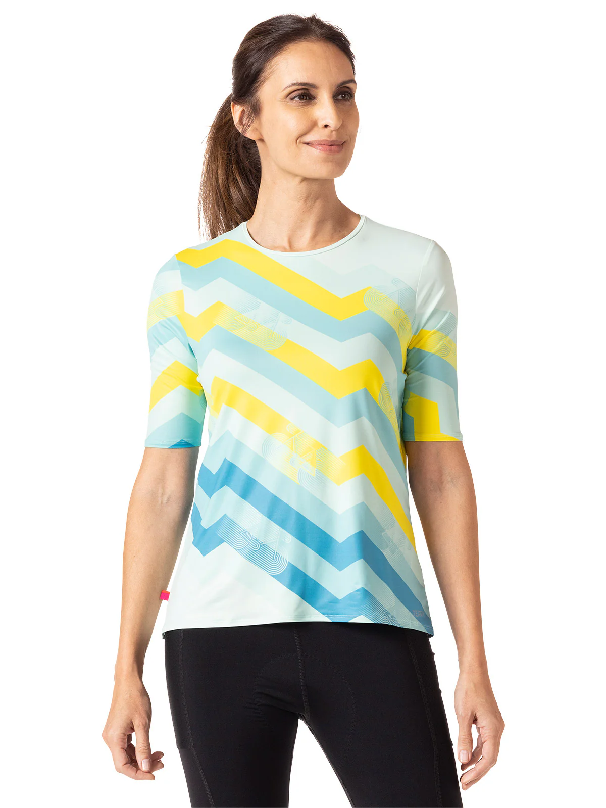 Soleil Flow Short Sleeve Bike Top