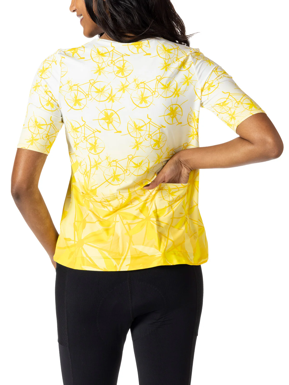 Soleil Flow Short Sleeve Bike Top - Image 17