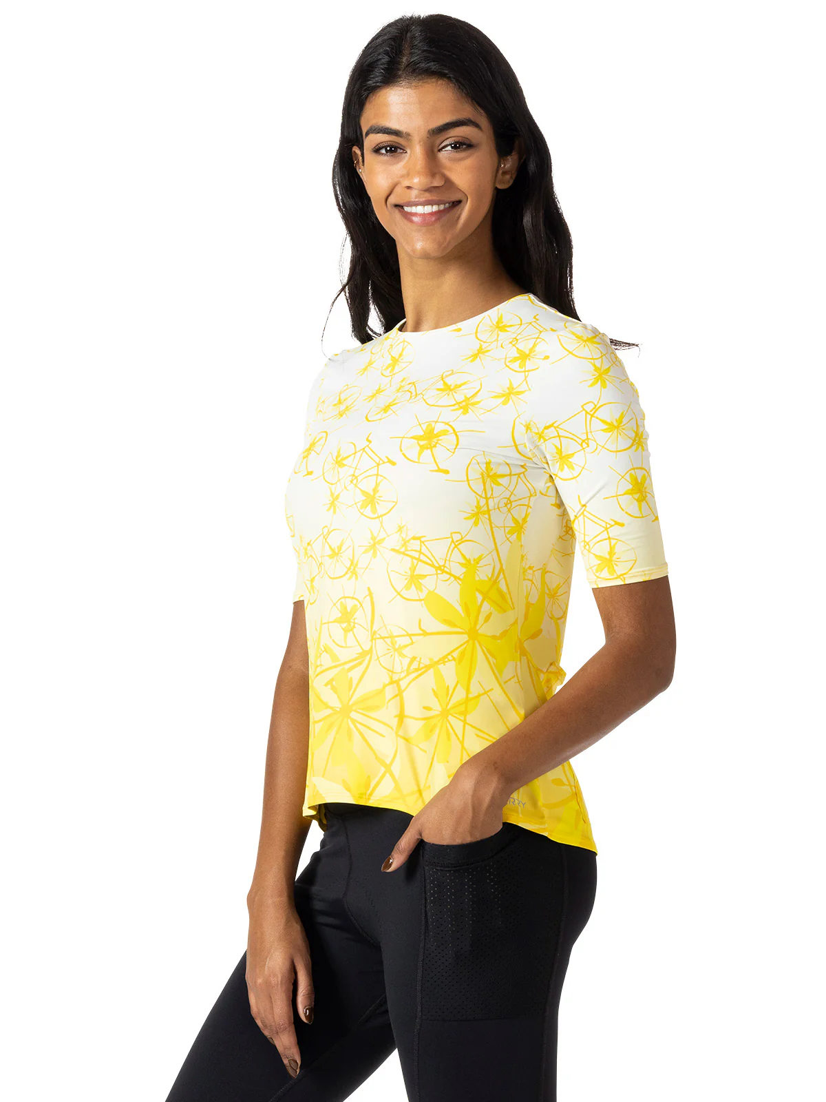 Soleil Flow Short Sleeve Bike Top - Image 18