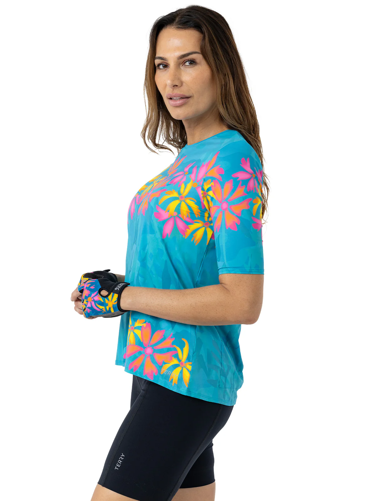 Soleil Flow Short Sleeve Bike Top - Image 10