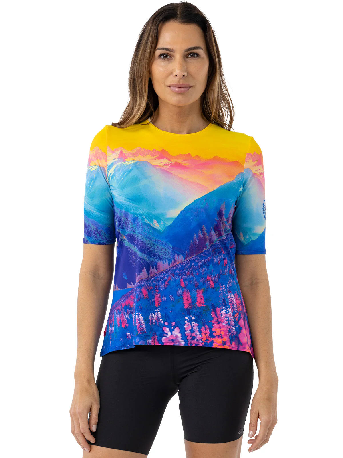 Soleil Flow Short Sleeve Bike Top - Image 4