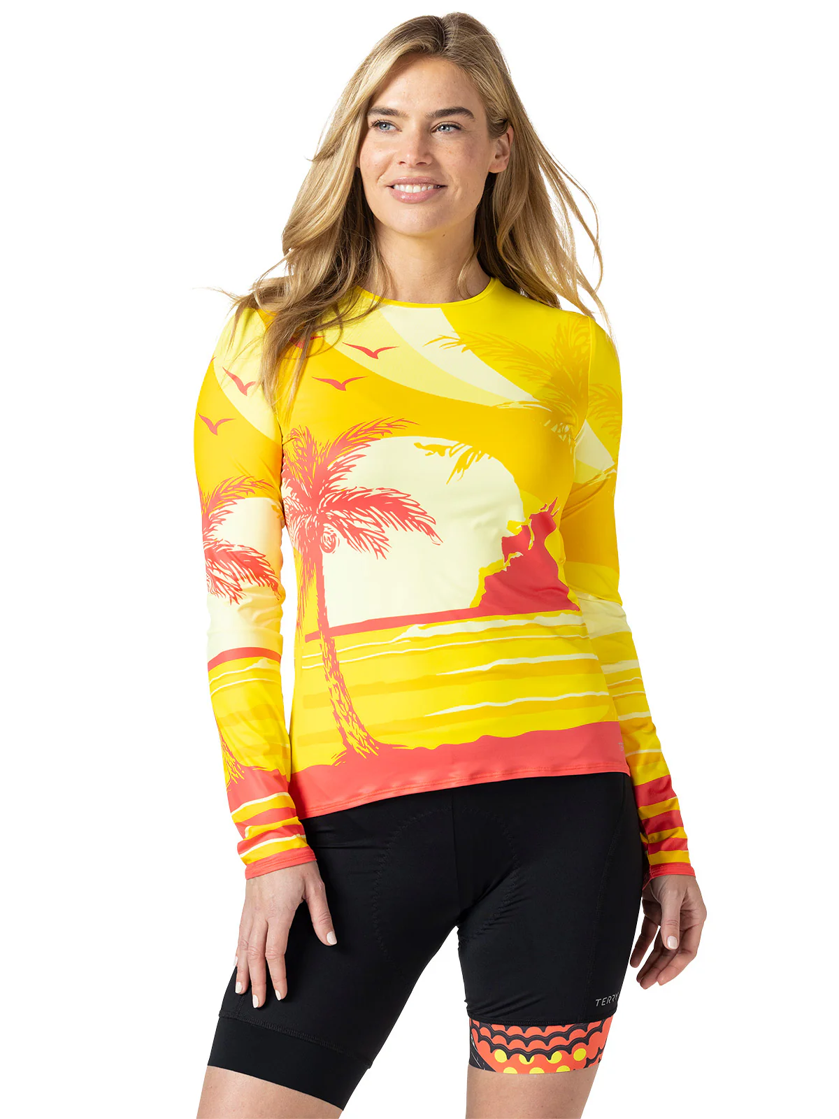 Soleil Long Sleeve Bike Top