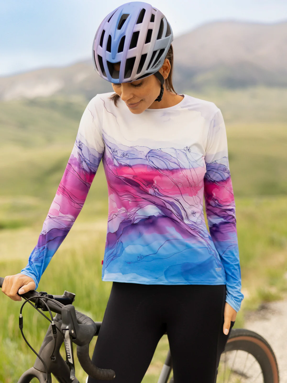 Soleil Long Sleeve Bike Top - Image 5