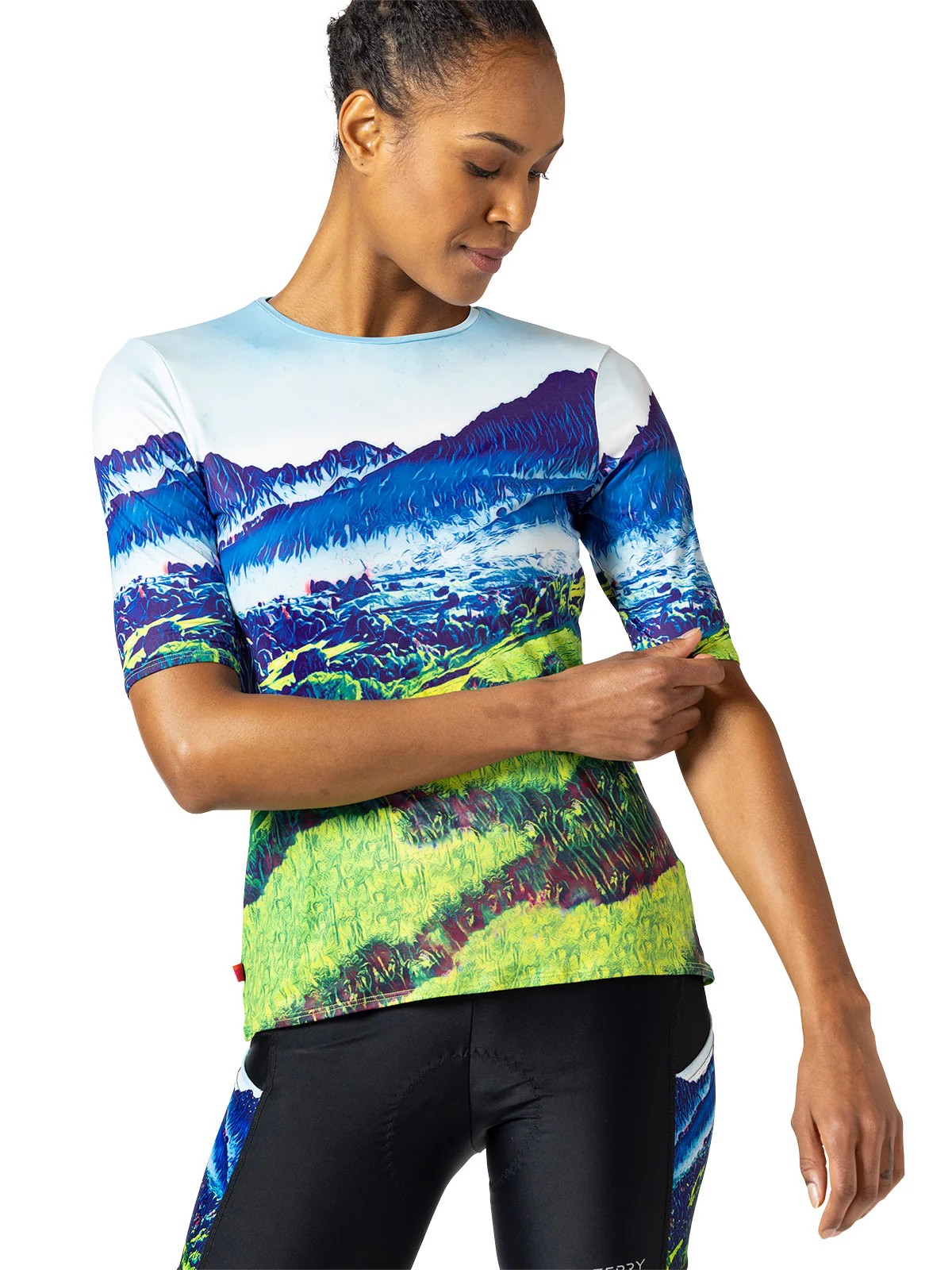 Soleil Short Sleeve Bike Top - Image 7