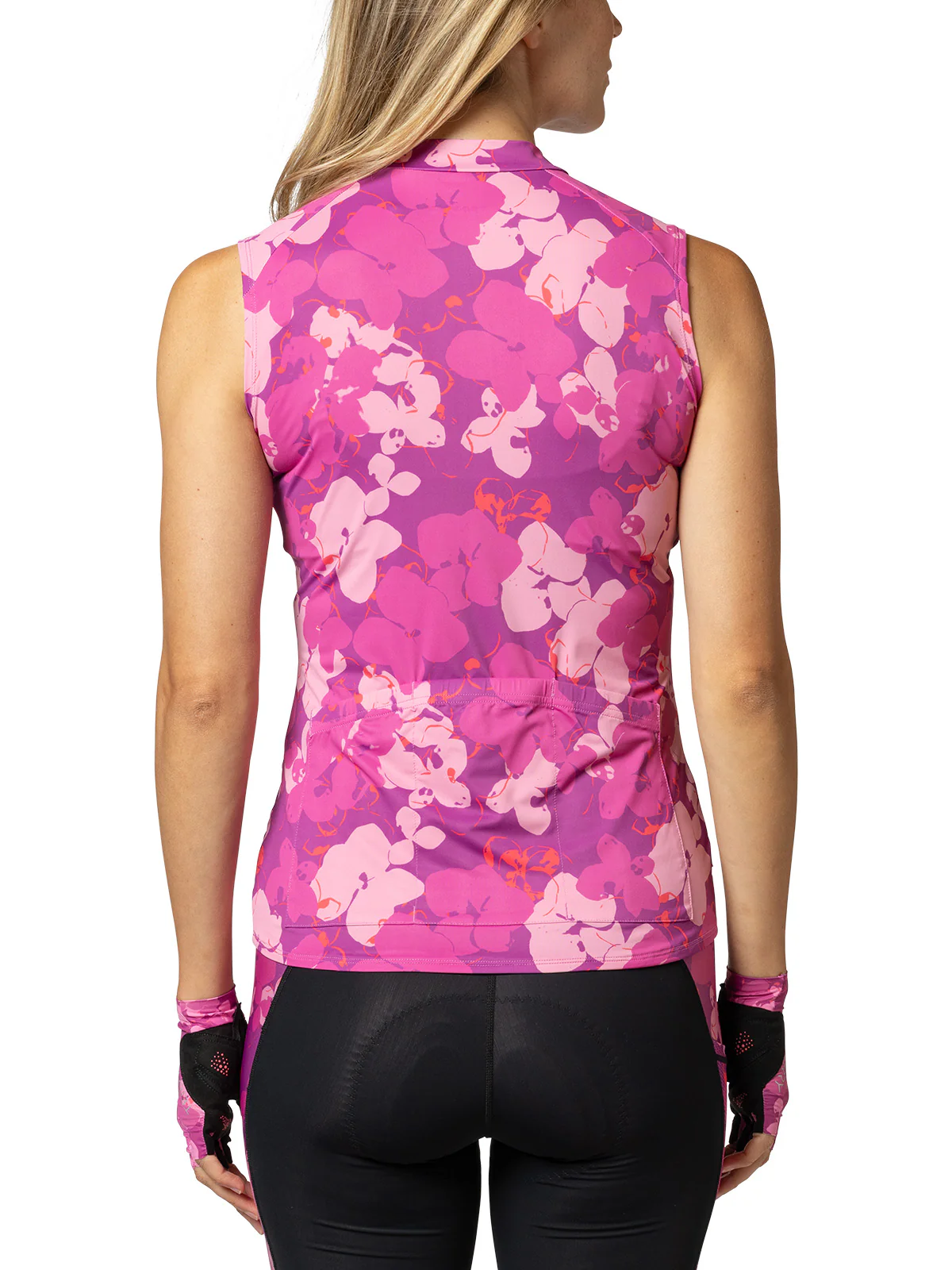 Soleil Sleeveless Bike Jersey - Image 13