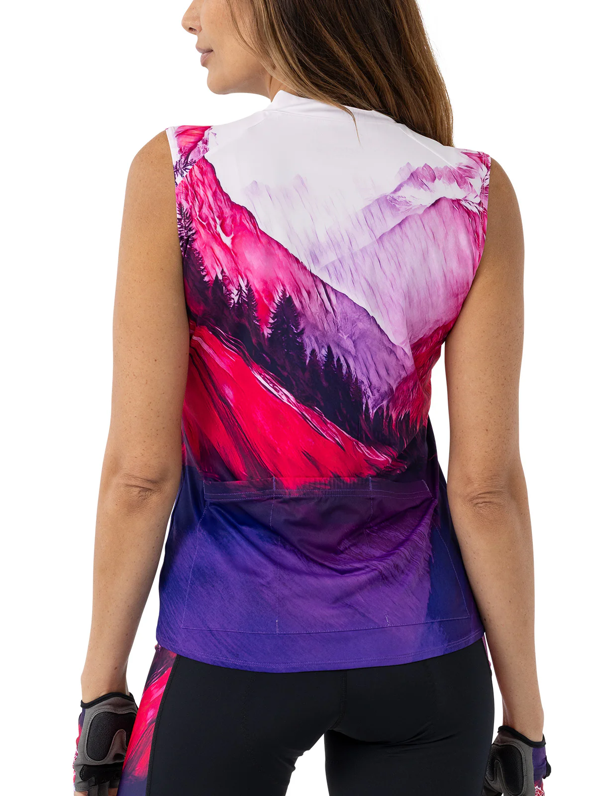 Soleil Sleeveless Bike Jersey - Image 7
