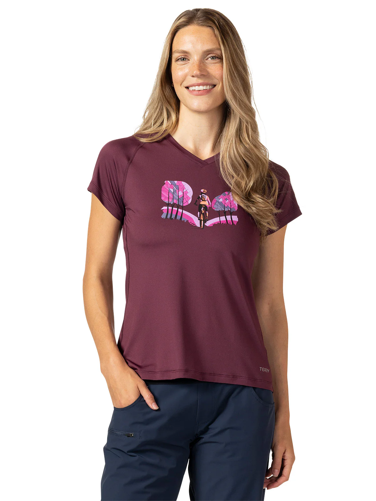 Tech V Short Sleeve Bike Top