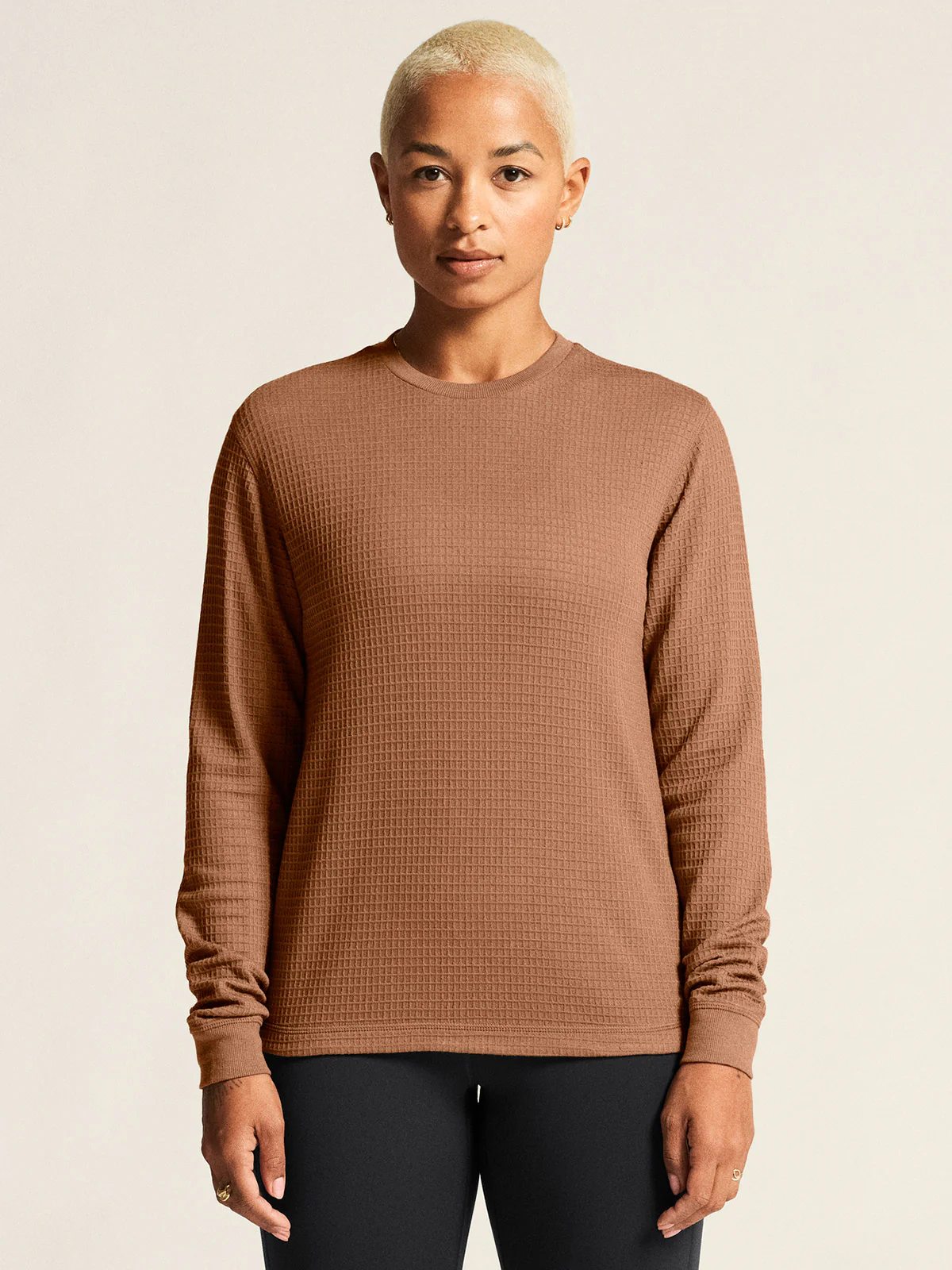 Wool Waffle Baselayer Top